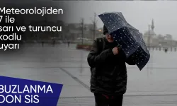 Meteoroloji uyardı: Kar geliyor! Sarı ve turuncu kodlu alarm verildi