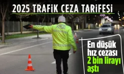 Cezalar el yakacak ! 2025 yılı trafik ceza tarifesi belli oldu