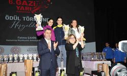 6. Gazi Yarı Maratonu’nda dereceye giren sporcular ödüllerini aldı