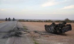 Terör örgütü PKK/YPG’den kurtarılan Münbiç’te çatışmanın izleri halen duruyor