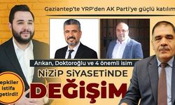 Gaziantep siyasetinde değişim! YRP'den istifa edip AK Parti'ye katıldılar