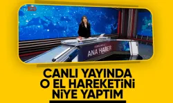 Kübra Par canlı yayındaki el hareketine açıklık getirdi