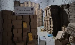 Gaziantep'te sahte markalı ürün hazırlayan kişi yakalandı