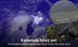 Kanyonda hırsız avı! Kuyumcu soygununda çalınan altınlar ele geçirildi, zanlılar her yerde aranıyor