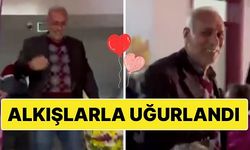 Gaziantep’te 35 Yıl Sonra Emekli Olan Hizmetli, Görev Yaptığı Okulda Alkışlarla Uğurlandı