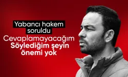 Selçuk İnan'dan yabancı hakem açıklaması