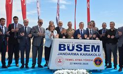 Gaziantep'te Büsem Jandarma Karakol Komutanlığı hizmet binasının temeli atıldı