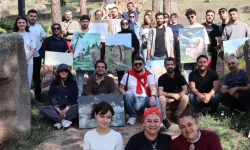 Yesemek Taş Ocağı ve Heykel Atölyesi'nde Sanat Çalıştayı gerçekleştirildi