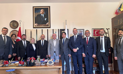 Gaziantep Barosu'ndan Sermet Atay'a ziyaret