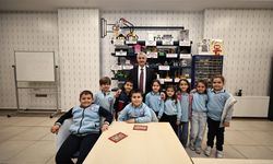 Başkan Tahmazoğlu'ndan, Bilim Şahinbey Atölye'sine ziyaret! Öğrencilerle bir araya geldi...
