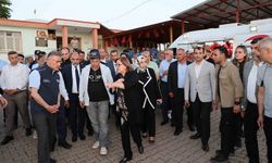 Fatma Şahin, kaybolan Onur’un ailesini ziyaret etti