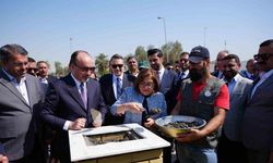 Gaziantep Büyükşehir, Bağdat’taki Türkiye Bahçesi’ne 5 bin fidan hediye etti