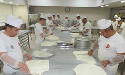 Gaziantep’te baklavacıların yoğun bayram mesaisi başladı