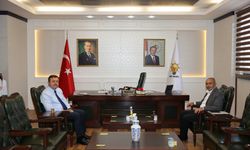 MHP Gaziantep İl Başkanı Bozgeyik'ten Ak Parti Gaziantep İl Başkanlığı'na sürpriz ziyaret...