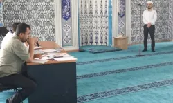 İslahiye İlçe Müftülüğü mesleki yarışma düzenledi