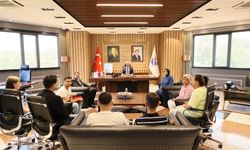 GAÜN Rektörü Doğan şehit aileleri heyetini ağırladı