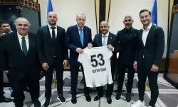 Gaziantep FK Teknik Direktörü İsmet Taşdemir Cumhurbaşkanı Erdoğan ile buluştu