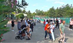 Gaziantep Doğal Yaşam Parkı, bayramda ziyaretçi akınına uğradı!