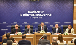 Cumhurbaşkanı Yardımcısı Yılmaz, ’Gaziantep İş Dünyası Buluşması’na katıldı