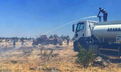 Araban’da çıkan örtü yangını söndürüldü