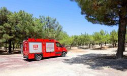 Gaziantep Büyükşehir İtfaiyesi’nden termal drone ile yangın nöbeti