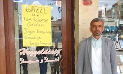 Gaziantepli esnaftan Gazze’ye anlamlı destek