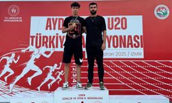 Gaziantepli lise öğrencisi atletizmde Türkiye şampiyonu oldu