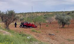 Gaziantep'te devrilen otomobildeki 1 kişi öldü, 2 kişi yaralandı