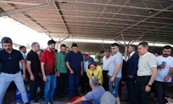 Yılmaz ve Şahin vatandaşlarla bayramlaştı