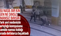 Bu nasıl bir kin ve öfke! Husumetli komşusunu camide namaz kılarken bıçakladı