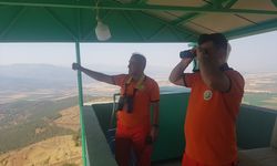 Gaziantep'in orman bekçileri yangın nöbetinde