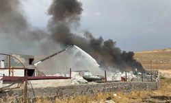 Gaziantep’te geri dönüşüm fabrikasında yangın