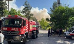 Gaziantep’te halı fabrikasında yangın