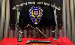 Gaziantep'te kaçak silah operasyonunda 2 şüpheli gözaltına alındı