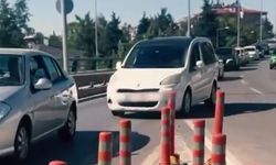 Gaziantep’te trafikte ’kaynak’ yapan sürücüler yandı