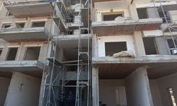 Gaziantep'te yüksekten düşen inşaat işçisi ağır yaralandı