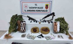 Gaziantep'te İl Jandarmadan uyuşturucu ve kaçakçılık operasyonları: 8 tutuklama