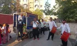 Gaziantep'te davul zurna eşliğinde ücretsiz karpuz!