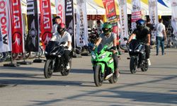 Motosiklet tutkunları Gaziantep'teki motofestte bir araya geldi