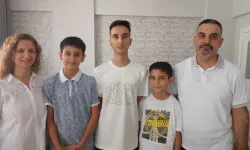 Gaziantepli YKS birincisi Ahmet'in tercihi bilgisayar mühendisliği oldu