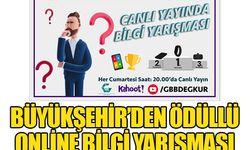 Gaziantep'te düzenlenen online bilgi yarışmasına 74 ilden katılım