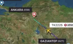 Gaziantep uçağında yangın paniği: Uçak Ankara’ya divert etti