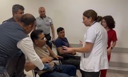 Gaziantep Şehir Hastanesi’nde Turkuaz Kod Tatbikatı