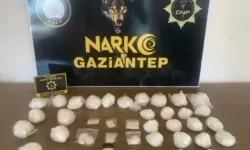 Gaziantep'te 2 kilo 180 gram uyuşturucu ele geçirildi
