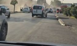 Gaziantep’te facianın eşiğinden dönüldü: Sürücüsü rahatsızlanan çekici, önündeki 6 aracı biçti