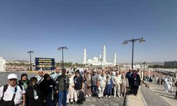 41 yıllık evli ulu çınarların kutsal yolculuğu’nun Medine bölümü tamamlandı
