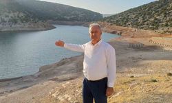 Gaziantep'te Araban Ardıl Barajı’nda su seviyesi düştü