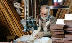 Gaziantep'te babasından öğrendiği mesleğini 62 yıldır sürdürüyor