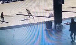 Otogarda yaşanan dehşet kamerada