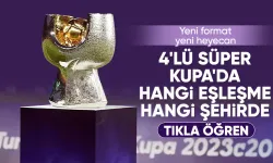 Yeni format yeni heyecan! Süper Kupa'da yarı final programı belli oldu